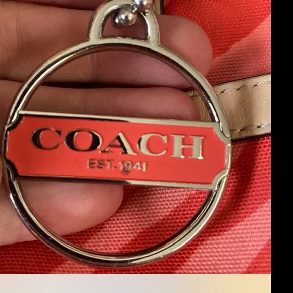 Coach Tan Leather Bag - Picture 10 of 15